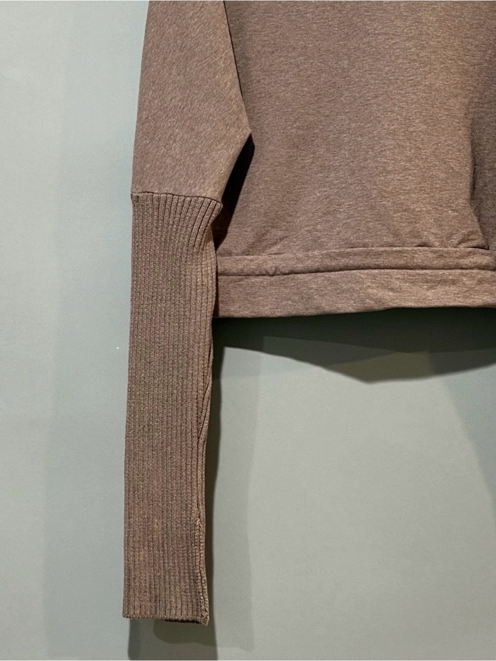 VARLEY Britannia Ribbed Cowl Neck Drawstring Sweater Size S - Picture 7 of 10